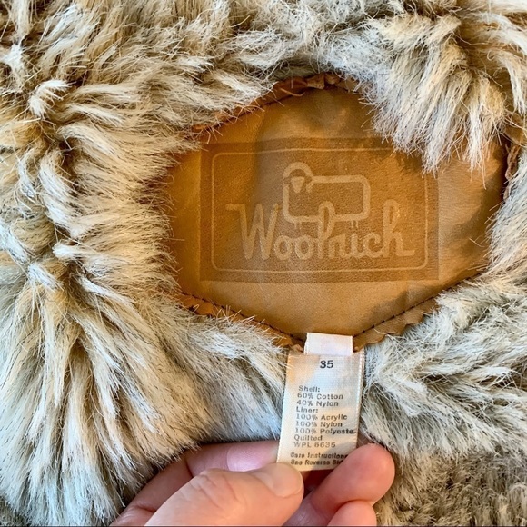 Woolrich Tan Faux Fur Lined Zipper Vest - Picture 7 of 9